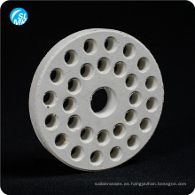 placa de cerámica del calentador de disco de cerámica de la mullita de alta resistencia al calor para la venta